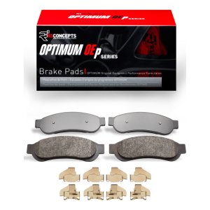 Ford F-450 Super Duty Brake Pads - Rear - R1 Concepts - Optimum OE - `10-`12